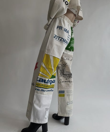【RE;CIRCLE】 RE Eco-Friendly Bag Straight Pants / 220825-010