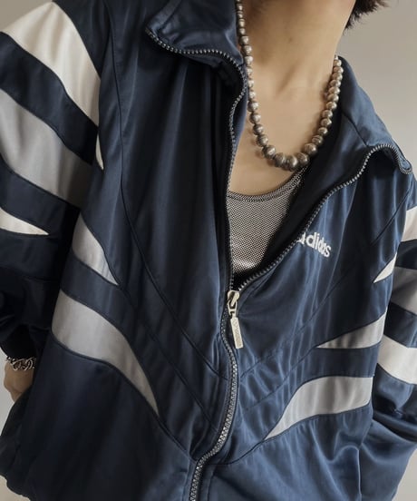 【USED】80s adidas Jersey Top /240224-003