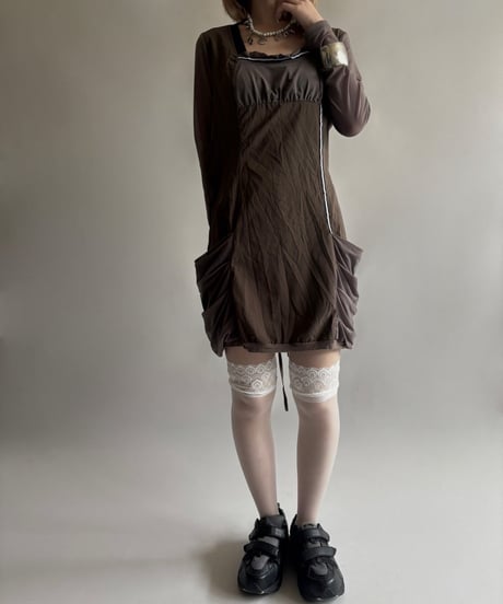 【USED】 L/S design One-Piece  /250906-016