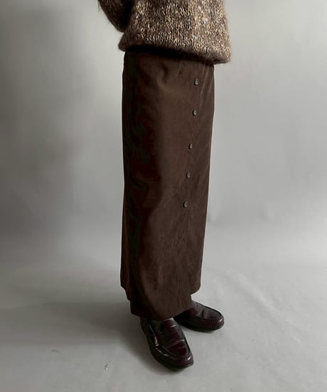 【USED】 Slit Long Skirt / 251122-012