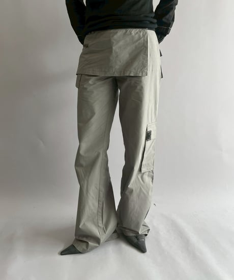 【USED】  Cop.Copine Layered Design Pants / 251014-033