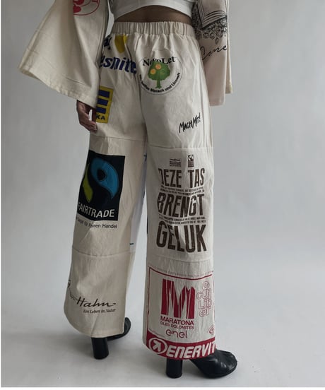 【RE;CIRCLE】 RE Eco-Friendly Bag Pants / 220804-008