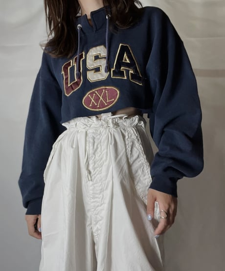【USED】   Cut off Sweat USA/211020-031