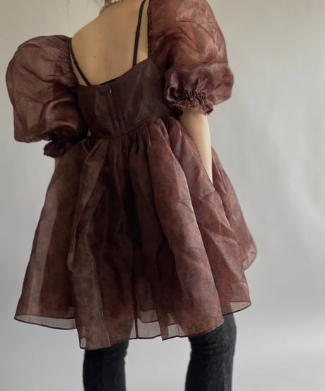 【USED】 SELKIE Flower Patterned Top /240914-025