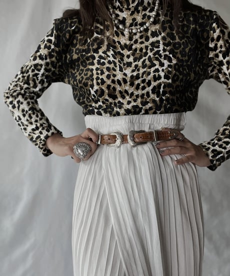 【USED】  Leopard Patterned Leotard/210921-027
