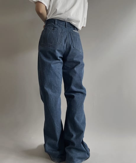 【USED】 Denim Flare Pants  / 230729-018