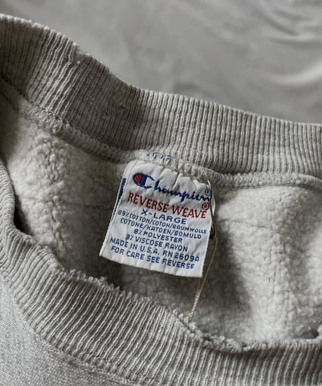 【USED】  90's USA Champion Reverse Weave Sweat ATΩ/210902-022