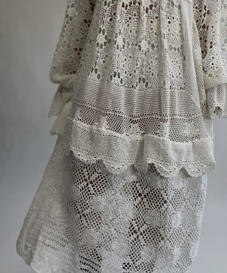 【RE;CIRCLE】 RE Crochet Lace One-piece / 220818-004