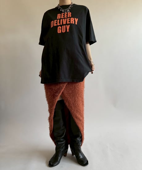 【USED】  Made in USA DELTA BEER DELIVERY GUY T-Shirt/250510-054