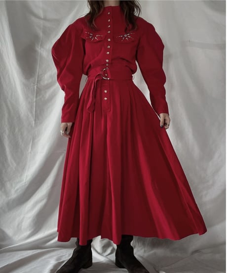 【USED】H BAR C Corduroy Dress / 220107-001