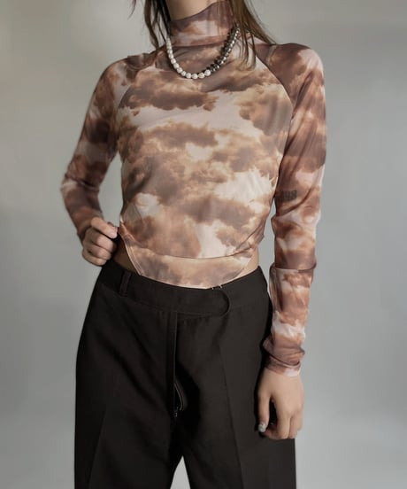 【USED】 See-through Leotard / 220702-008