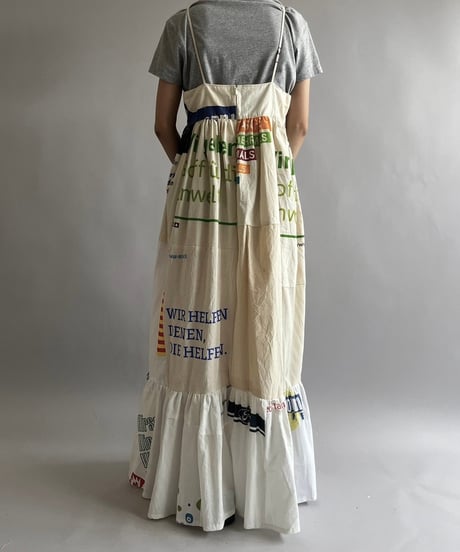 【RE;CIRCLE】RE Eco-Friendly Bag Camisole Long One-piece / 240905-015