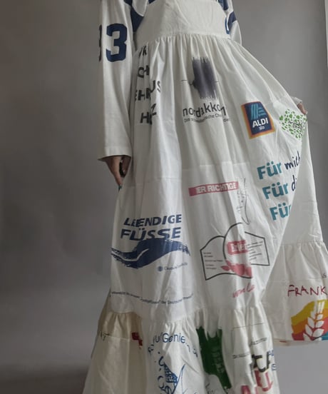 【RE;CIRCLE】RE Eco-Friendly Bag Camisole Long One-piece / 230427-002