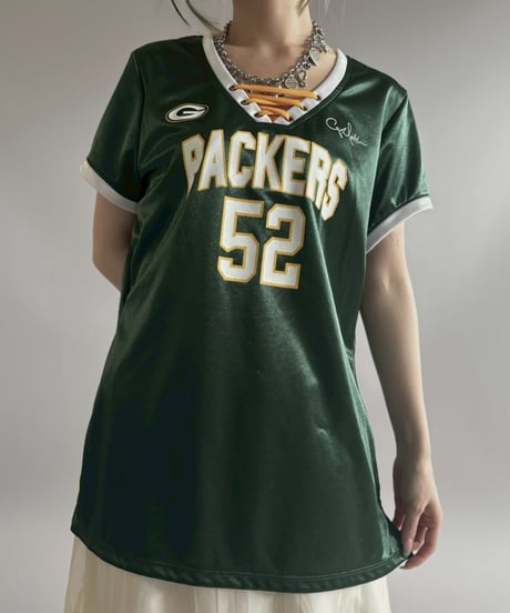 【USED】 GREEN BAY PACKERS Jersey Top / 260516-007