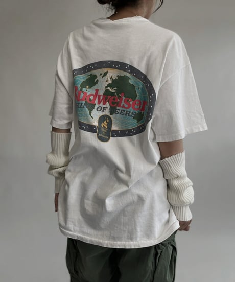 【USED】 '96 Budweiser King Of Beers T-shirt / 220827-015