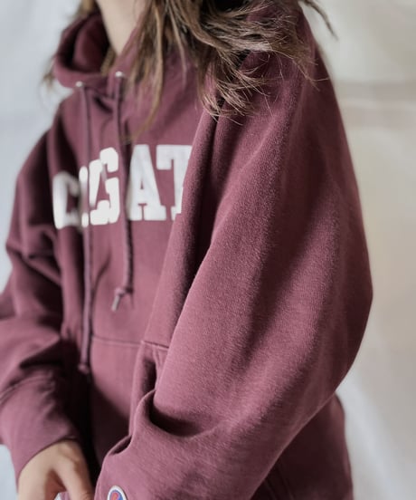 【USED】  Champion Reverse Weave Hoodie COLGATE/210902-024