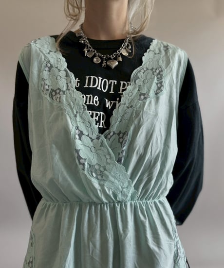 【USED】 Lace Design N/S Leotard / 260418-004