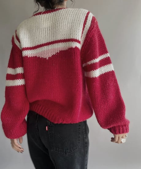 【USED】  Knit Sweater / 221029-024