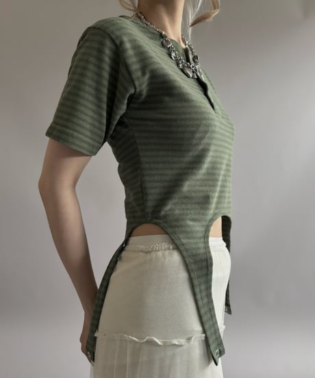 【RE;CIRCLE】 RE Mulch Boarder T-shirt Leotard / 260430-003