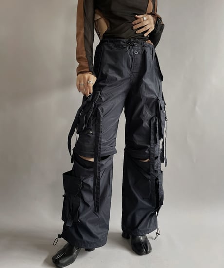 【USED】  Techino Pants Navy / 221001-024