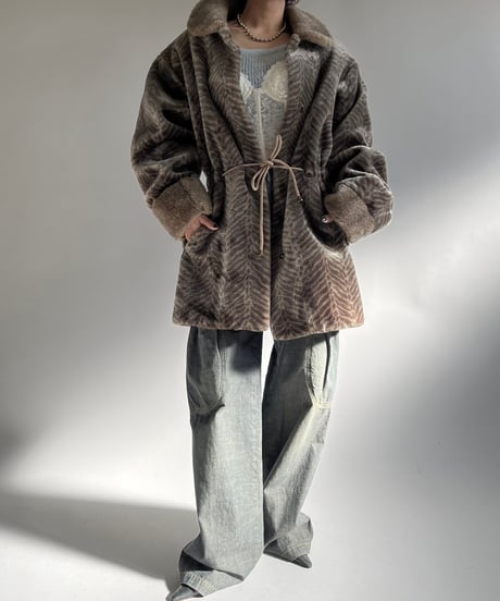 【USED】 Made in USA Monterey Fake Fur Jacket /250104-044