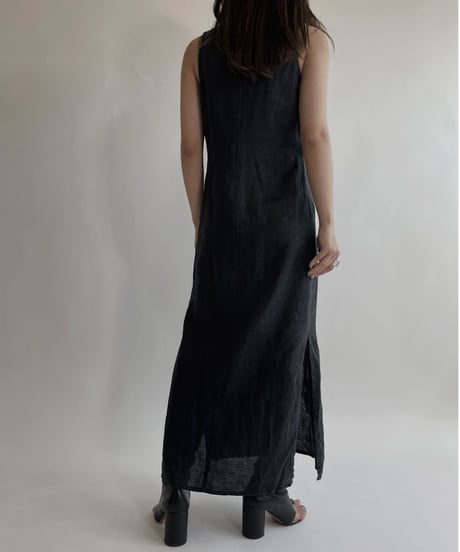 【USED】 Ramie Sleeveless One-piece / 220430-026