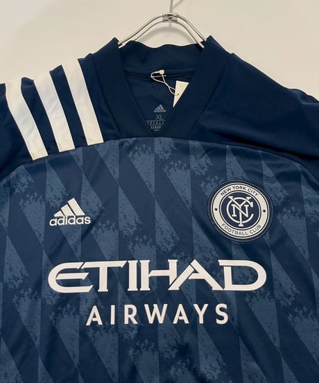 【USED】 adidas 20~21's New York City FC Soccer Shirt  / 250607-002