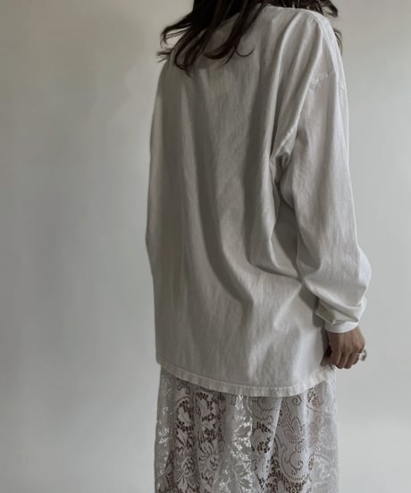 【USED】 Long Sleeves T-shirt “Hot Chocolate”/ 220507-001