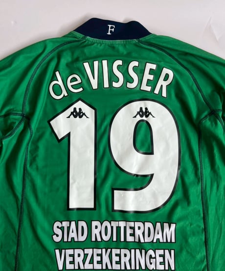 【USED】 01~02's Kappa FEYENOORD Soccer Shirt / 250809-002