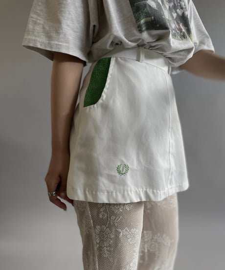 【USED 】Fred Perry Mini Skirt/ 240615-005