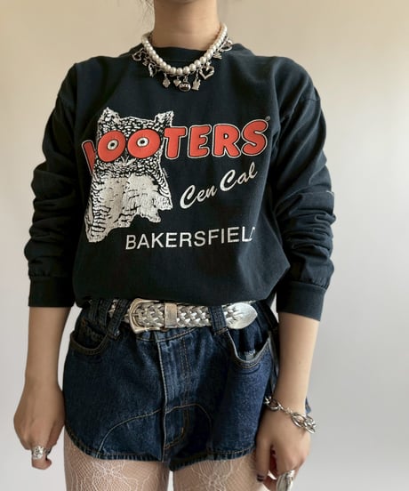 【USED】 GILDAN HOOTERS L/S T-Shirt/250510-070