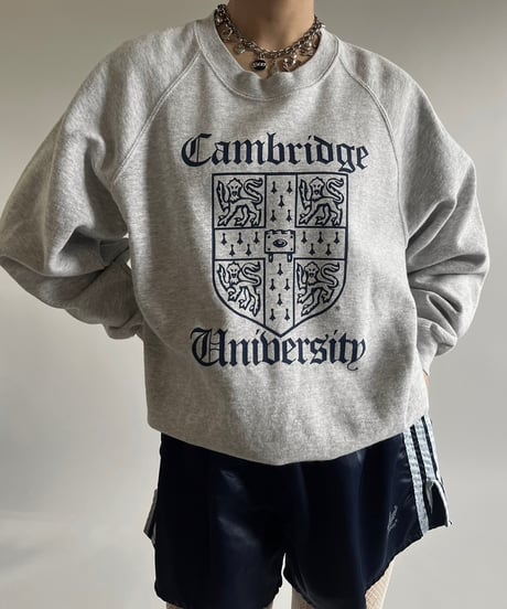 【USED】 Fruit of the Loom Cambridge University Sweat Top /250125-012