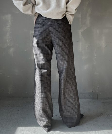 【USED】  Plaid Pants/220220-046