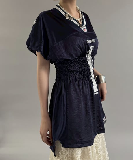 【RE;CIRCLE】 Shirring Football Shirt  /  250904-005