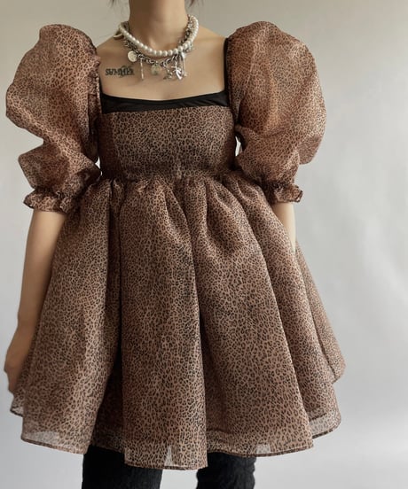 【USED】 SELKIE Leopard Patterned Top /240914-024
