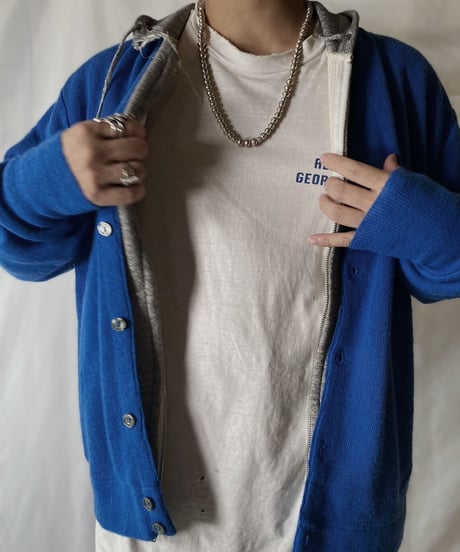 【USED】   THE FOX Acrylic Knit Cardigan/210930-038