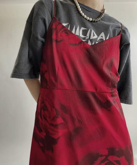 【USED】 Poly Camisole One-piece ② / 220409-006