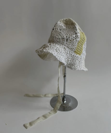 【RE;CIRCLE】 RE Crochet Lace Bucket Hat 4 / 220526-004