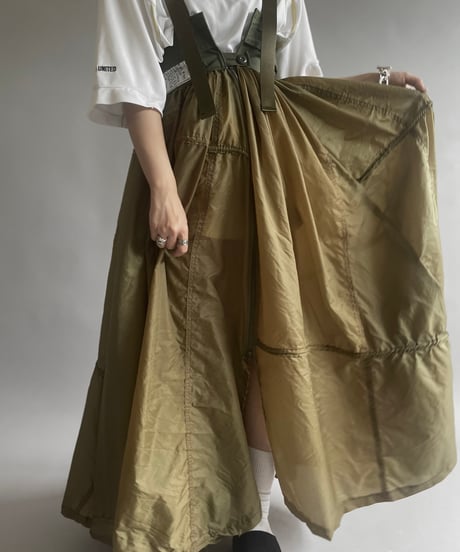 【RE;CIRCLE】 RE Army Parachute 2Way One-Piece / 240822-002