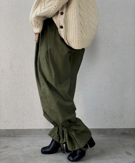【USED】 Dyed Army Snow Pants / 210106-012