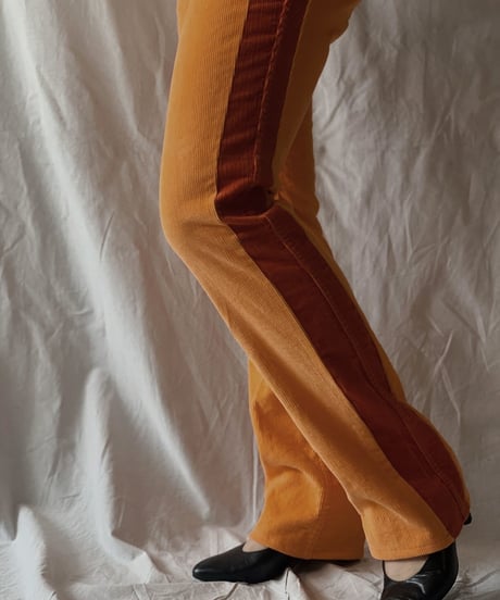 【RE;CIRCLE】 Remake Corduroy Side Line Pants③/210317-005