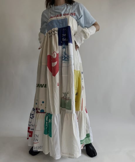 【RE;CIRCLE】 RE Eco-Friendly Bag Camisole One-piece / 220825-032