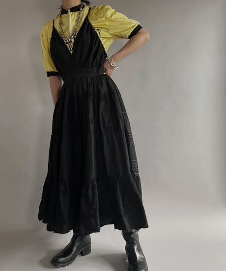 【RE;CIRCLE】 RE Camisole One-piece Black / 220901-014