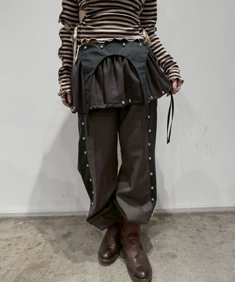 【RE;CIRCLE】 RE Suit Skirt/ 260219-025