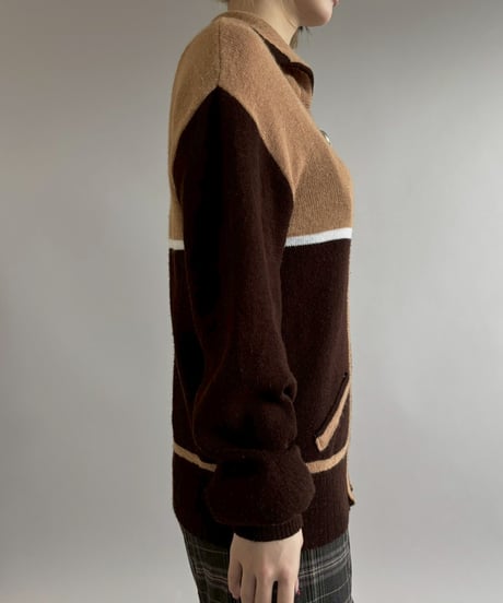 【USED】 FERRARI Knit Jacket / 260117-007