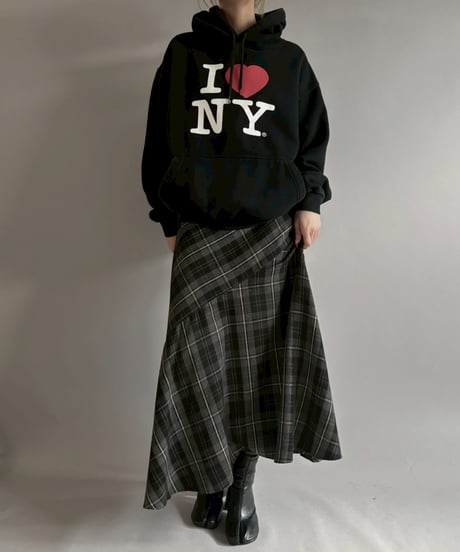 【USED】 Plaid Skirt / 251220-014