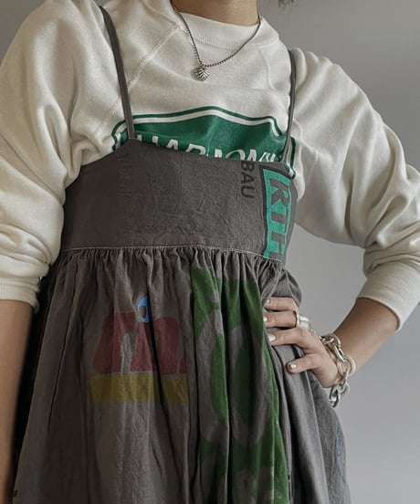 【RE;CIRCLE】RE Eco-Friendly Bag Camisole Long One-piece Gray / 2300828-018