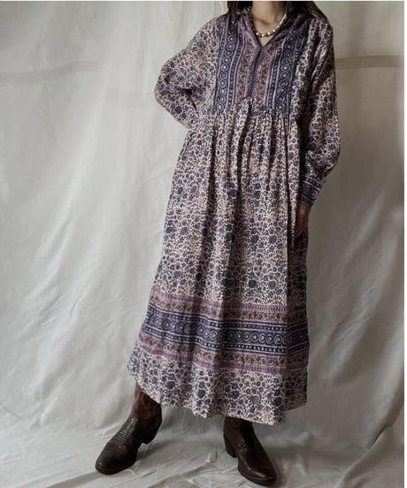 【USED】  Indy Cotton One-piece/211110-029