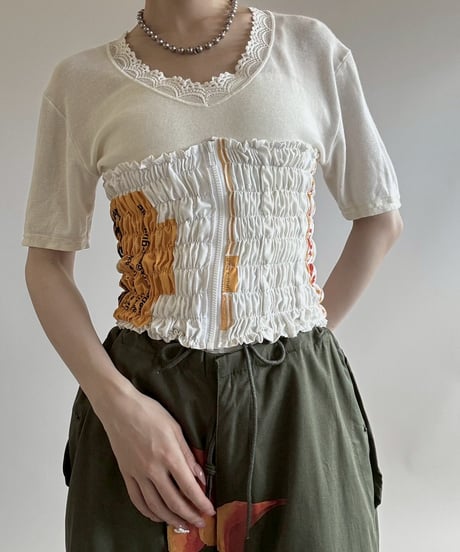 【RE;CIRCLE】 Re Eco Bag Tube Top/  250626-001