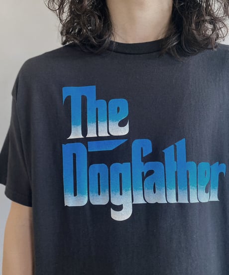 【USED】 MADE IN USA  Music T-shirt THE DOGFATHER /230703-009